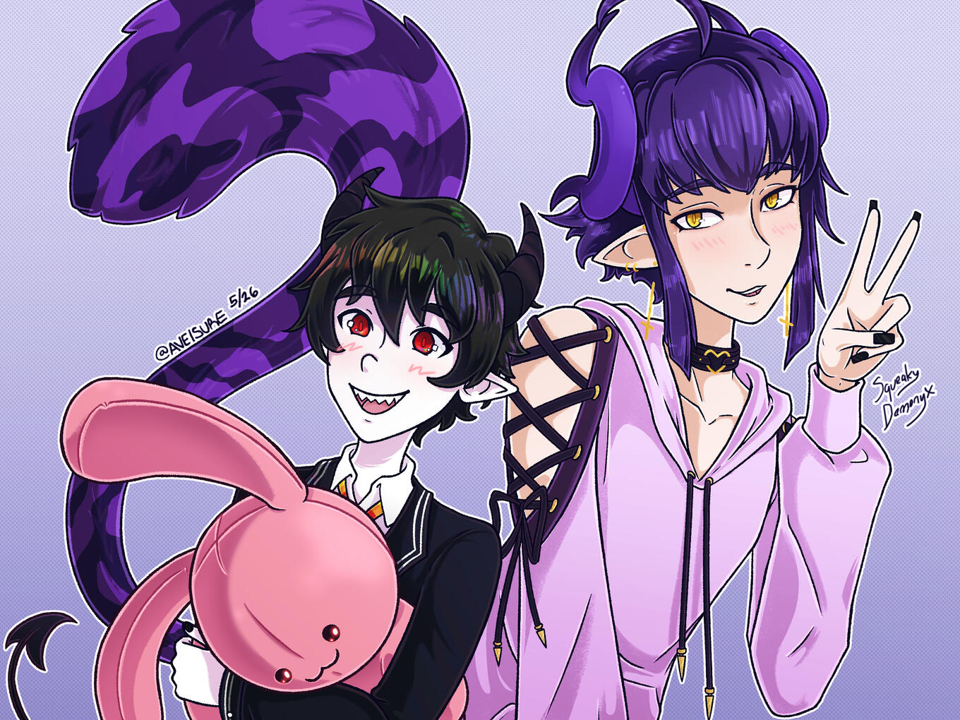Collab with Squeakydemon (My part: Color) Collab with Squeakydemon (My part: Color)